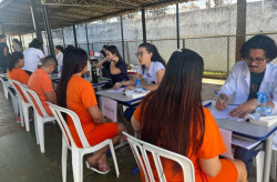 Mutirão leva prevenção e traça perfil epidemiológico de internas da Capital