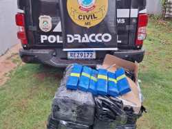 Dracco apreende 150 quilos de maconha em Campo Grande