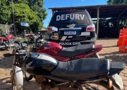 Motocicletas com sinais identificadores adulterados são apreendidas na Capital