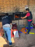 Polícia Civil realiza incineração de 300 quilos de maconha em Juti