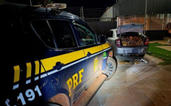 PRF apreende uma tonelada de maconha em Sidrolândia