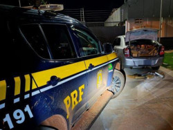 PRF apreende uma tonelada de maconha em Sidrolândia