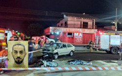 Motociclista morre após ser atropelado por motorista bêbado que acaba preso