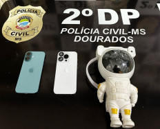 Celulares furtados de transportadora são recuperados e autores indiciados