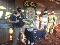 'Boca de fumo' é fechada na fronteira com MS e homem acaba preso em flagrante