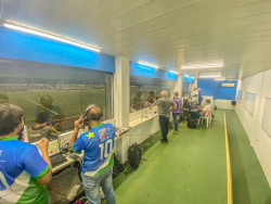 Federação de Futebol de MS homenageia jornalista Marcos Antônio Silvestre