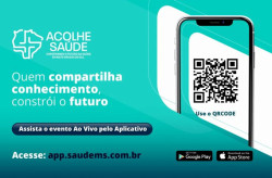 Acolhe Saúde 2025: acompanhe as palestras em tempo real pelo app do evento
