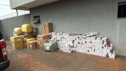 Polícia fecha entreposto usado por contrabandistas e apreende mercadorias ilegais em MS