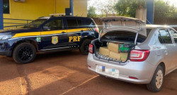 Motorista é preso com 378 quilos de maconha que pegou em Dourados