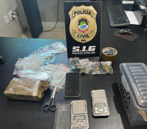 Indivíduo é preso em ação da Polícia Civil que fecha 'boca de fumo' em MS