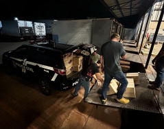 Polícia descobre cocaína avaliada em R$ 15 milhões escondida em carga de produtos de limpeza
