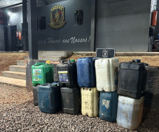 Motorista é preso em flagrante após furtar 260 litros de diesel da empresa onde trabalha