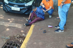 Com alicate furtado, ladrão tenta levar bicicleta, mas é detido por populares