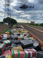 Contratado por R$ 50 mil, catarinense é preso com maconha escondida em carga de milho