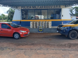 Homem é preso com 165 quilos de maconha em porta-malas de carro
