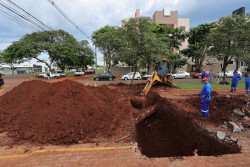 Começa segunda etapa de obra que acabará com alagamentos no Parque Alvorada