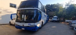 Outro ônibus de turismo om maconha é apreendido e 2 são presos