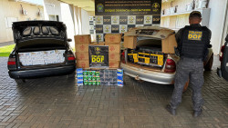 Foragido e comparsa são presos com R$ 605 mil em materiais contrabandeados