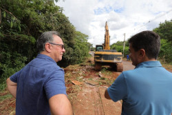 Prefeitura faz primeira obra preventiva na Chácara Flora