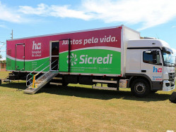 Unidade Móvel do Hospital de Amor segue com atendimentos gratuitos