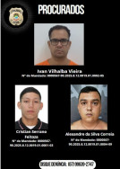 Polícia prende mulher envolvida em assassinato e divulga foto dos outros três autores