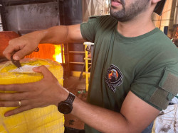 Veja o vídeo: polícia incinera 12 toneladas de drogas na fronteira