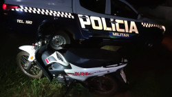 Motocicleta roubada em Ponta Porã é recuperada em bairro de Pedro Juan