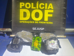 Contratado por R$ 2 mil, jovem é flagrado com skunk e haxixe em ônibus