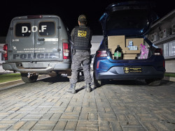 Mulher é detida com R$ 100 mil em produtos ilegais em Maracaju