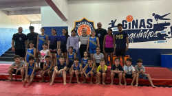 Liandra visita projeto Ginaslouquinhos e destaca incentivo ao esporte e à inclusão social