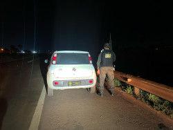 DOF recupera carro roubado por homens armados em Vila Vargas