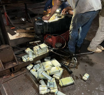 Viajando com a família, paulista é preso com 37 quilos de cocaína em Amarok