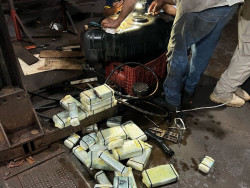 Viajando com a família, paulista é preso com 37 quilos de cocaína em Amarok