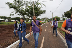 CCZ procura focos de mosquito em parque que vai sediar 1ª Festa da Páscoa