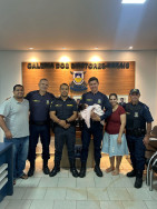 Ação rápida da Guarda Municipal salva bebê de 2 meses engasgada em Dourados