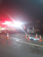 Homem é encontrado morto com sinais de atropelamento às margens da BR-163