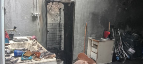 Incêndio atinge depósito de loja na Rua Hayel Bon Faker