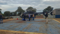 Órgãos transportados de helicóptero fazem parte da 3ª captação do ano em Dourados
