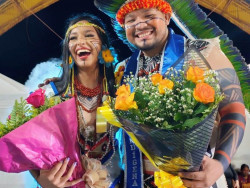 Moradores da Aldeia Jaguapiru vencem Concurso Miss e Mister Indígena