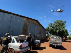 DOF apreende 2 carros carregados com materiais ilegais avaliados em R$ 300 mil
