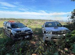 Toyota Hilux SW4 usada para matar empresário é encontrada abandonada