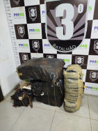 Morador em Dourados é preso com 166 quilos de maconha em Laguna Carapã