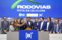 Rota da Celulose tem consórcio vencedor em disputa na bolsa de valores