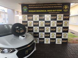 Homem é preso em Dourados transportando droga em pneu