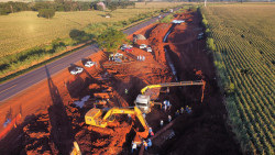 Sanesul conserta adutora, mas reabastecimento total de bairros só deve ocorrer amanhã