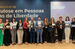 Experiência em triagem de tuberculose nas unidades penais é destaque em seminário