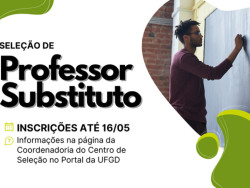 UFGD publica novo cronograma para seleção de professor substituto