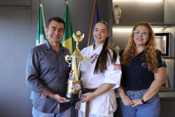 Douradense Mirella Aguirre representará Brasil no Mundial de Karatê no Japão