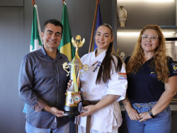 Douradense Mirella Aguirre representará Brasil no Mundial de Karatê no Japão