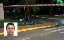 Motociclista morre ao perder controle e bater em placa de trânsito